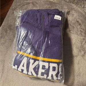 Blue 84 NBA unisex-adult NBA Officially Licensed Quarter Zip Sweatshirt Team